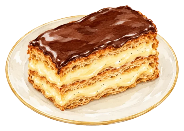 Френска еклерова торта